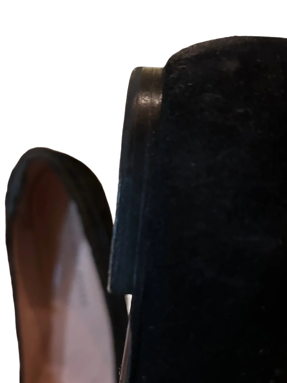 Marc by Marc Jacobs Black Suede Grosgrain Bow Pointed Toe Flats